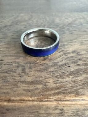 Unisex Mood Ring Color Changing Band Size 9.5